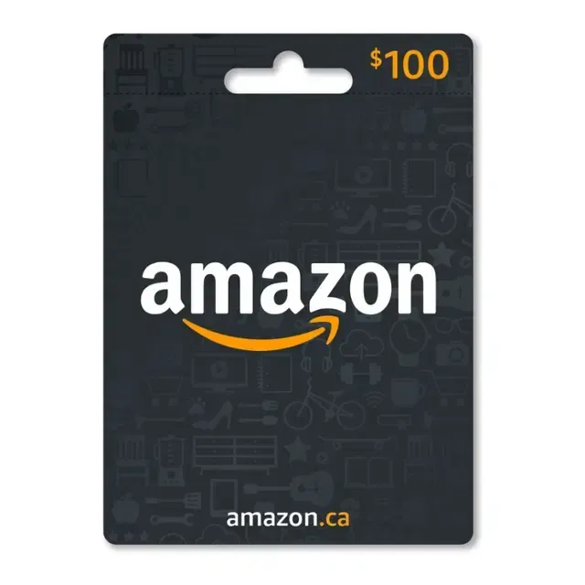 $100 Amazon.ca Gift Card